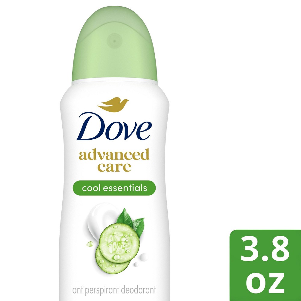 Dove Beauty Advanced Care Cool Essentials 72-Hour Women's Antiperspirant & Deodorant Dry Spray - 3.8oz