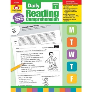 Daily Reading Comprehension, Grade 1 Teacher Edition - by  Evan-Moor Educational Publishers (Paperback) - 1 of 1
