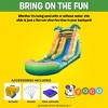 Pogo Bounce House Crossover Kids Inflatable Water Slide, Tropical with Blower, 15 ft - 4 of 4