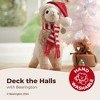 Bearington Holly The Holiday Llama Christmas Plush, 10 Inch Llama Stuffed Animal, Christmas Llama Gift for Toddlers, Kids & Teens - 2 of 4