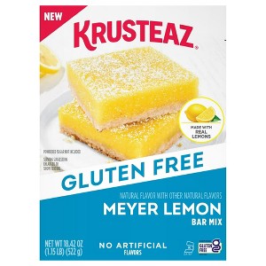 Krusteaz Gluten Free Meyer Lemon Bar Mix, 18.42 oz (Pack of 2) - 1 of 4