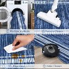 Scalloped Washable Area Rug, Soft Low-Pile Non-Slip Indoor Carpet for Living Room, Bedroom - 4 of 4