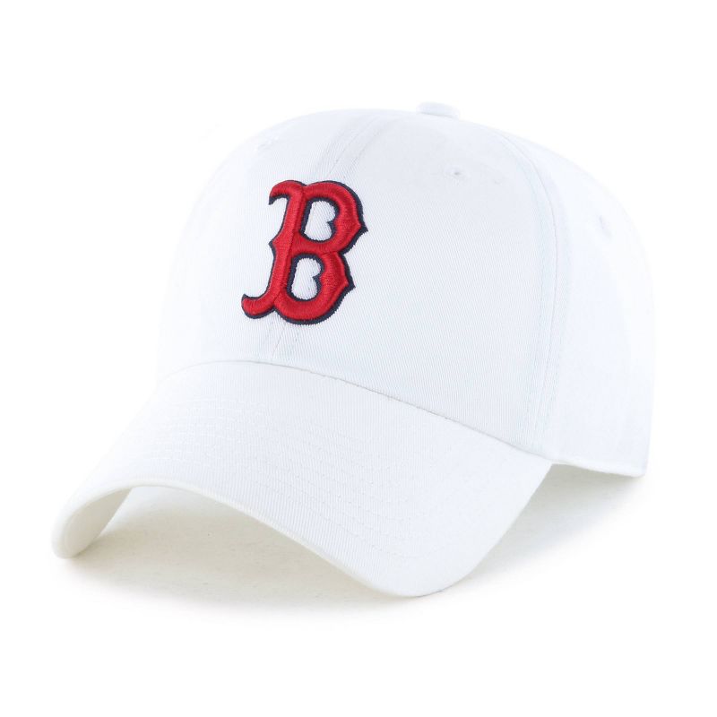 MLB Boston Red Sox White Clean Up Hat, 1 of 3