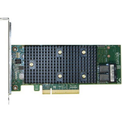 Intel Tri-Mode PCIe/SAS/SATA Entry-Level RAID Adapter, 8 Internal Ports - 12Gb/s SAS, Serial ATA/600 - PCI Express 3.0 x8 - Plug-in Card