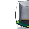 VisioGear Trampolines, Trampoline with Safety Enclosure Net, Trampoline with Curved Fence Pole, Green, 144"*144"*107" - 3 of 4
