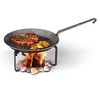 Petromax Steel Cooking Stand, Cook Outdoors Over a Campfire, 7.1" x 7.9", Can Be Secured to the Ground - 2 of 4