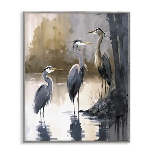 Stupell Industries Lake View Herons, 16" x 20" - 1 of 4
