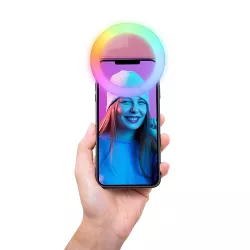 Retrak Rainbow Selfie Light Clip - Rainbow