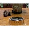 Jiallo  Nickel Plated Oval Jewelry Box, 4.5" x 3" - 3 of 3