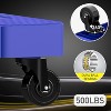 Acoinel 500LB Folding Hand Truck Portable Dolly with 6 Wheels for Moving - 2 of 4