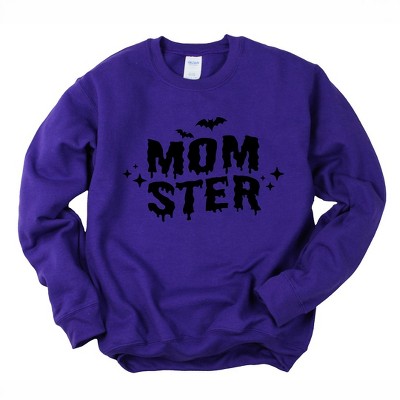 Simply Sage Market Women's Graphic Sweatshirt Momster Bats