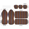 Unique Bargains Universal Car Colorful Blanket Bucket Seat Pad - 3 of 4