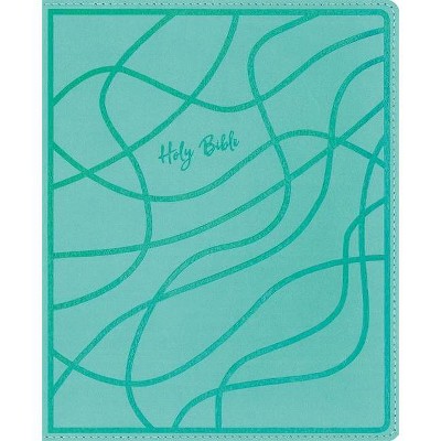 Niv, Verse Mapping Bible for Girls, Leathersoft, Teal, Comfort Print - by  Zondervan (Leather Bound)