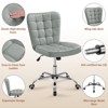 Yaheetech Modern Mid-back Office Chair Armless Desk Chair - 4 of 4
