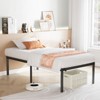 JIONJOY Black 14 Inches Height Duty Metal Platform No Box Spring Needed Bed Frame | Black - 2 of 4