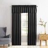 54"x18" Sun Zero Room Darkening Seymour Rod Pocket Curtain Valance - 3 of 3