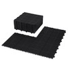 Cesicia 12 x 12" Plastic Interlocking Deck Tiles for Bathroom, Anti-slip, Strong Weight Capacity Upto 6613 LBS, 12Pcs - 3 of 4