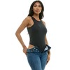 Derek Heart Juniors Sleeveless Princess Bodysuit - 3 of 4