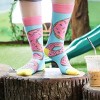 Amazing and Delicious Donut Socks from the Sock Panda (Women's Sizes, Adult Medium) - 2 of 4