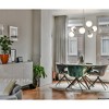 Urban Ambiance Luxury Minimalist Indoor Chandelier,  12-1/2''H x 33-1/2"W x 33-1/2''D,  Brushed Nickel Finish, UHP4623 - 2 of 4