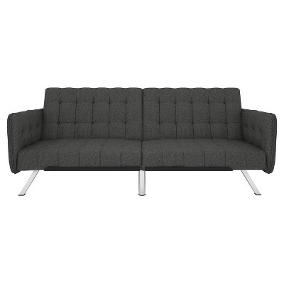 target gray futon