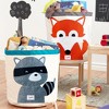 3 Sprouts Kids Storage Basket - Raccoon - 2 of 3