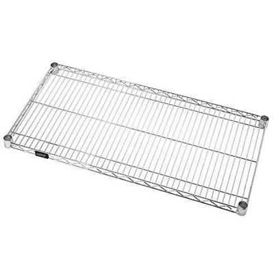 Quantum Storage Systems Wire Shelf, 48"W X 24"D, 600 - 800 Lb. Capacity, 304 Stainless Steel, Nsf