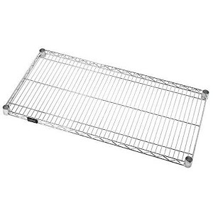 Quantum Storage Systems Wire Shelf, 48"W X 24"D, 600 - 800 Lb. Capacity, 304 Stainless Steel, Nsf - 1 of 1