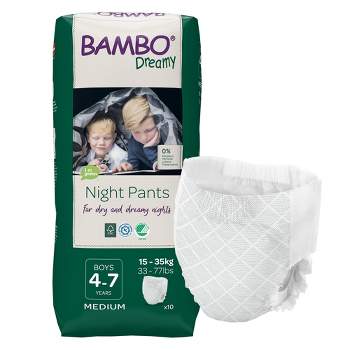 Bambo Dreamy Potty Training Night Pants for Boys Ages 4-7