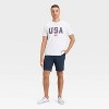 Men's USA Flag T-Shirt - Goodfellow & Co™ White - 3 of 3
