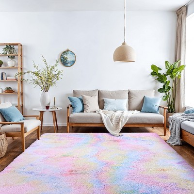 Abynow Geometric Modern Loomed Machine Washable Area Rug