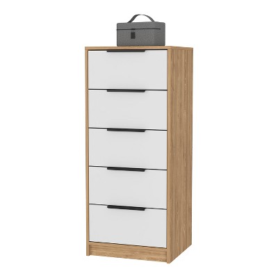 NicBex Dresser for Bedroom,Chest of Drawers with Black Metal Handle Design,Modern Freestanding Dresser,Storage Dressers for Bedroom