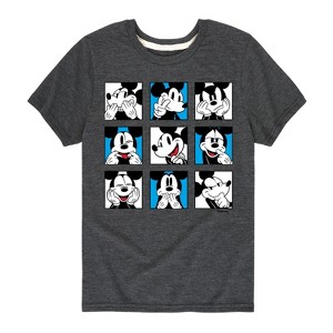 Boys' - Disney - Mickey Grid Short Sleeve Graphic T-Shirt - 1 of 4