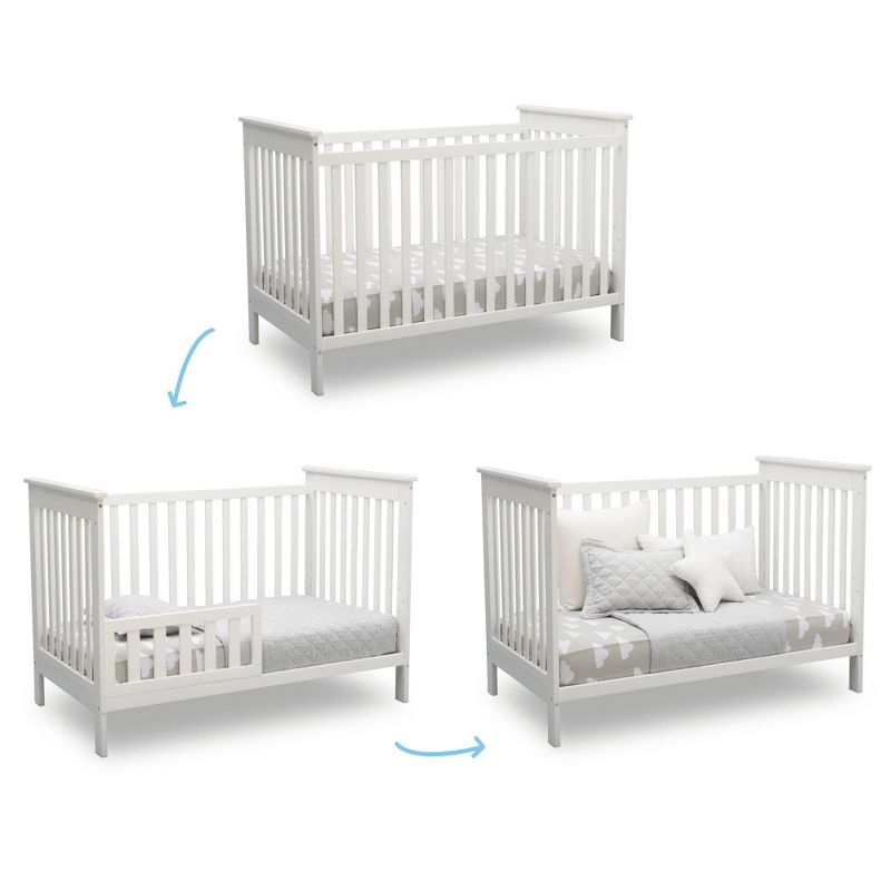 Delta Children Adley 3-in-1 Convertible Crib, 5 of 14