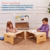 ECR4Kids Bentwood Lap Desk with Handles, Natural - 3 of 4