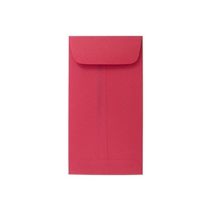 JAM Paper #7 Coin Business Colored Envelopes 3.5 x 6.5 Red Recycled 355228282H - 1 of 2