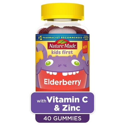 Nature Made Kids First Elderberry Gummies - 40ct