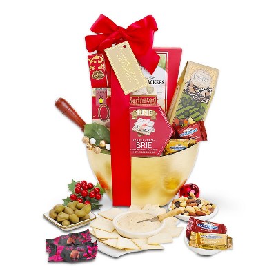 Alder Creek Gift Baskets Happy Holidays Gourmet Gift Basket