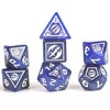 Dungeons & Dragons D&D Adventure Dice: Fighter - Blue, 17pc RPG Die Set - 4 of 4