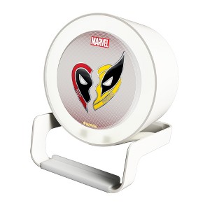 Keyscaper Marvel Deadpool Wolverine Grid Night Light Charger and Bluetooth Speaker - 1 of 3