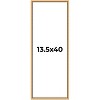 PosterPalooza | Panoramic Classic Modern Gold Frame - UV Acrylic, Foam Board Backing, Hanging Hardware - 2 of 4