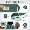 Washable Modern Abstract Area Rug, Thin Non-Slip Carpet for Living Room Bedroom Dining Room, Soft Indoor Entryway Rug - 4 of 4