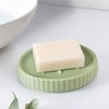 Dashi Soap Dish - Allure Home Creations: Ceramic Holder for Bar Soap, Sage Green, Hand Washable - 3 of 3