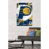 Trends International NBA Indiana Pacers - Maximalist Logo 23 Unframed Wall Poster Prints - 2 of 4