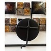 Essential Decor & Beyond Metal Wall Sconce With 3 Glass Candle Holder Decor Accent - 3 of 4