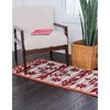 Unique Loom    Outdoor Modern Albuquerque Area Rug - 3 of 4