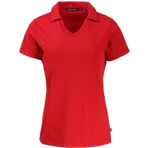Cutter & Buck Daybreak Eco Recycled Womens V-neck Polo - 1 of 2