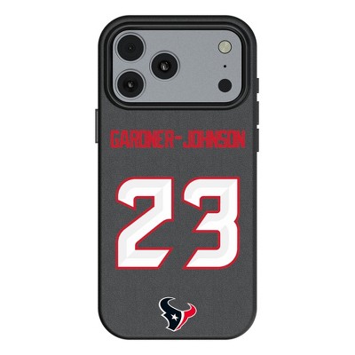 NFL Houston Texans Players Game Tactic MagSafe Compatible Cell Phone Case for Apple iPhone 17 Series