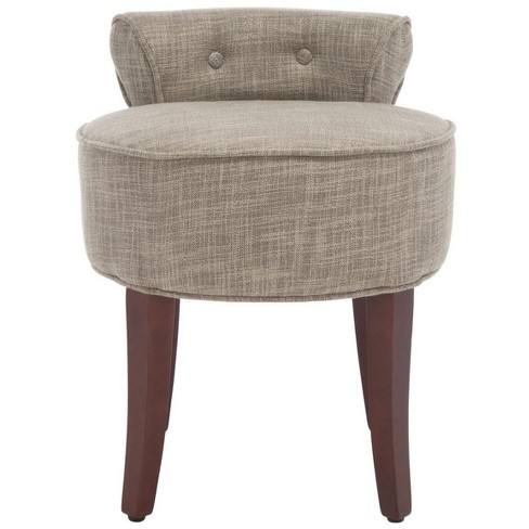 Georgia Vanity Stool - Stone - Safavieh : Target