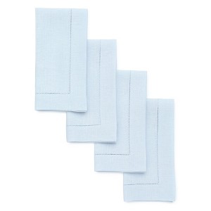 Solino Home Linen Classic Hemstitch Dinner Napkins - 1 of 4